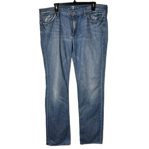 7 all mankind ,Straight leg jeans ,men,38” x34” ,Intentional distressed,Slimmy